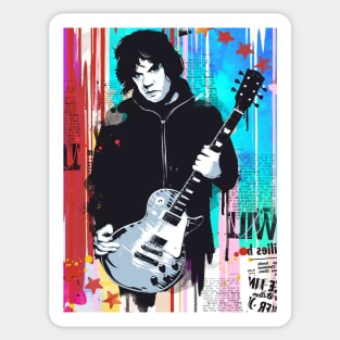 Gary Moore pop art Sticker